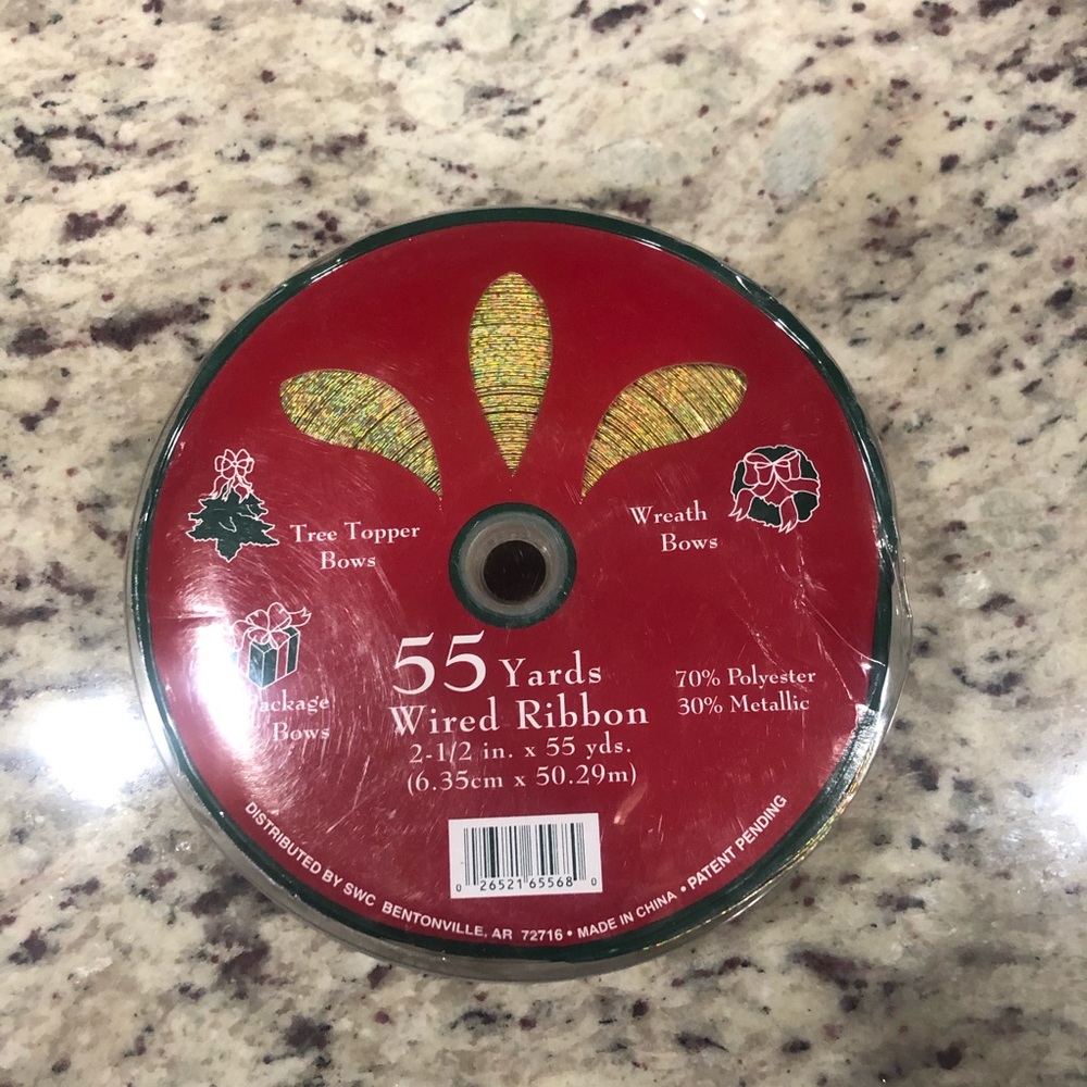Christmas ribbon